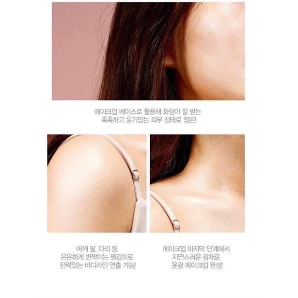 Xịt khoá makeup nhũ bắt sáng Yadah My Stive Glow.