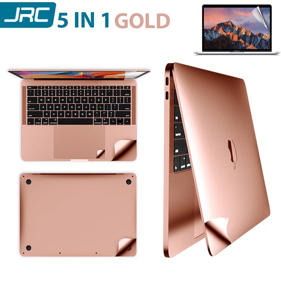 [HOT] BỘ DÁN KÈM PHỦ PHÍM NGẪU NHIÊN FULL JRC 5 IN 1 CHO MACBOOK