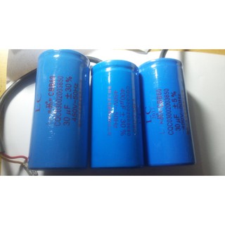 Tụ điện LC  20mf đến 400mf – 450 vôn tụ mô tơ Gía 1 cái