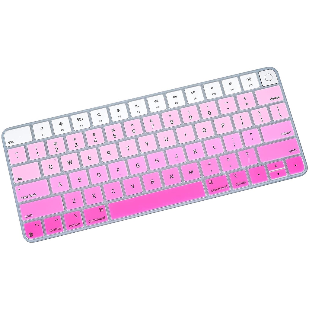Vỏ Bọc Bàn Phím Không Dây In ID Và Bàn Phím Thần Kỳ Dành Cho Newest iMac 24 inch 2021 M1 Chip A2449 A2450 iMac 24 "2021