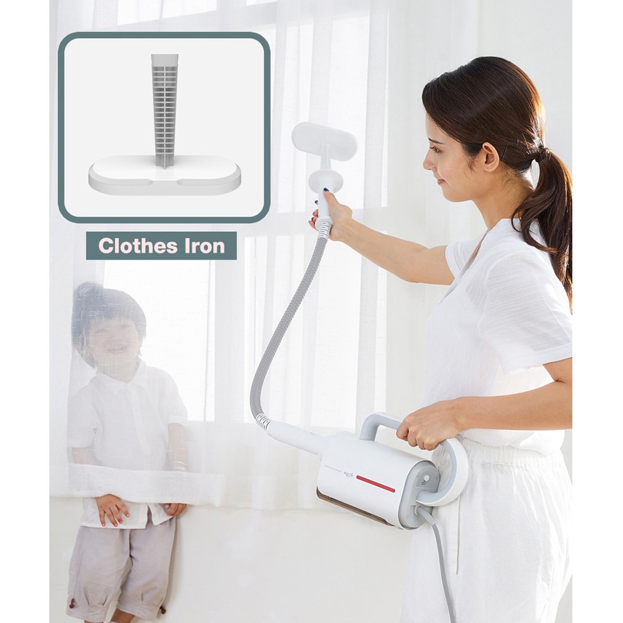 Máy Lau Nhà Hơi Nước Nóng DEERMA ZQ600/ZQ610, Công Suất 1600W, thời gian làm nóng 20s, bình nước 230ml_lovelife66 | BigBuy360 - bigbuy360.vn