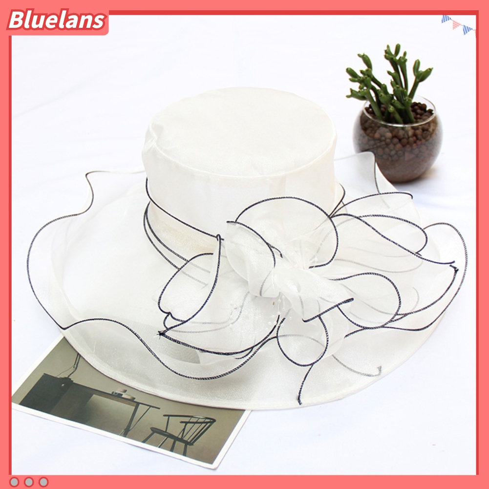 Mũ Chống Nắng Mỏng Nhẹ In Họa Tiết Hoa Xinh Xắn Thiết Kế Điều Chỉnh Được Thời Trang Đi Biển 48h