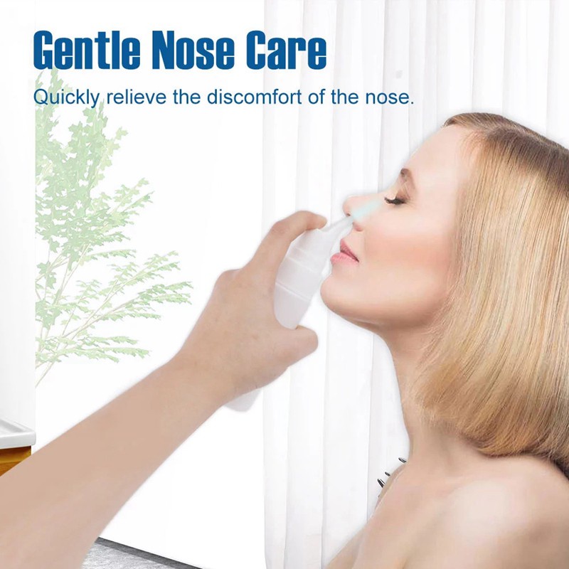 Nose Cleaner 70Ml Nasal Irrigator Salt Neti Pot Spray Travel Home Use