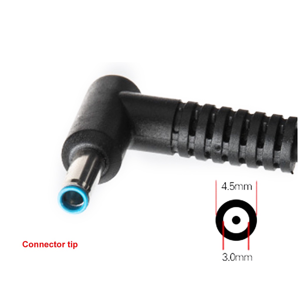 Sạc laptop Hp chân kim nhỏ 19.5v-3.33a - Zin bảo hành 12th tặng kèm dây nguồn - Dây sạc máy tính Hp chân kim nhỏ
