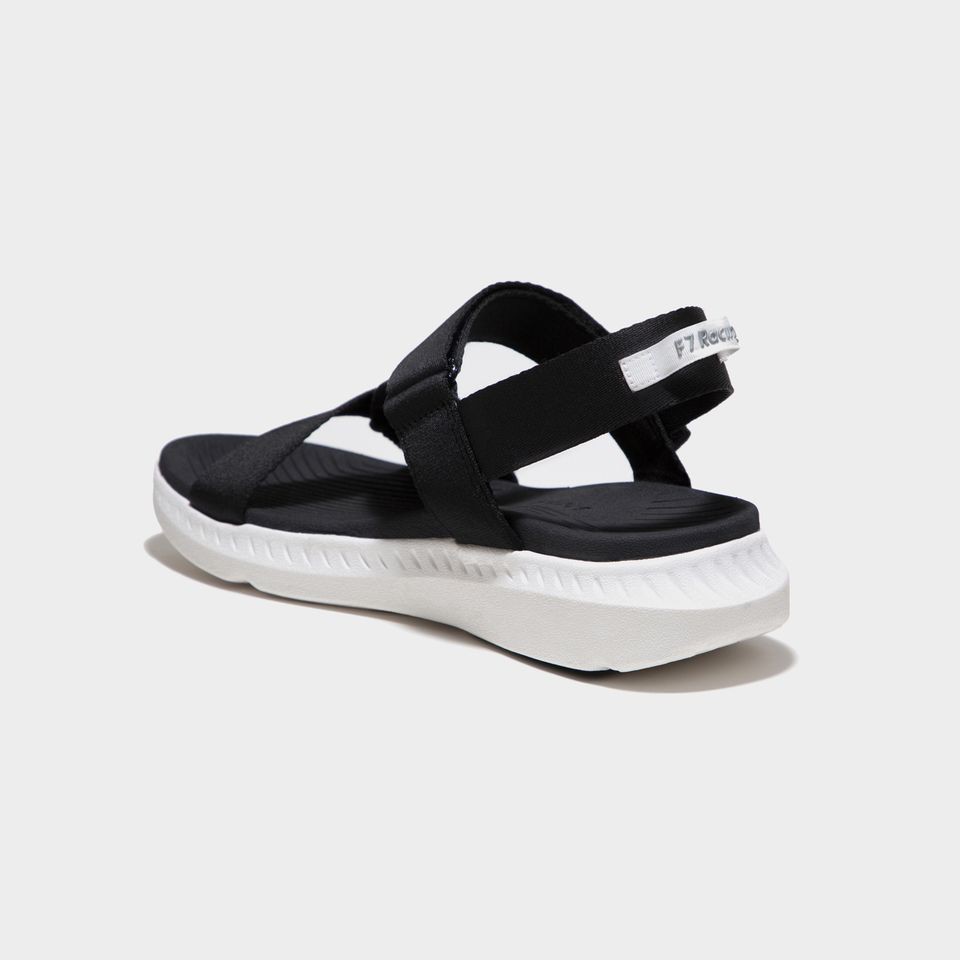 [Mua Kèm Áo Thun 0Đ] Giày Sandals SHONDO F7 Chính Hãng - F7R0010 Màu Đen Đế Trắng