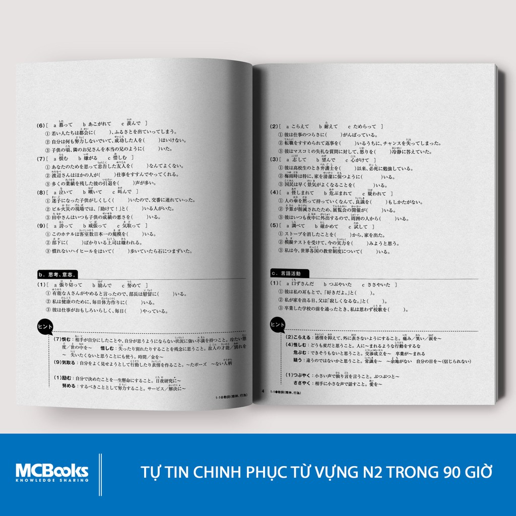 Sách - Luyện Thi Năng Lực Nhật Ngữ N2 Phần Từ Vựng - Dành Cho Người Học Cơ Bản