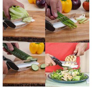 KÉO CẮT THÔNG MINH 2IN1 (KÉO THỚT)