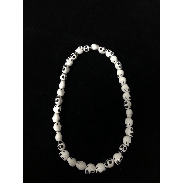 Vòng Cổ unisex , xương trắng đầu lâu