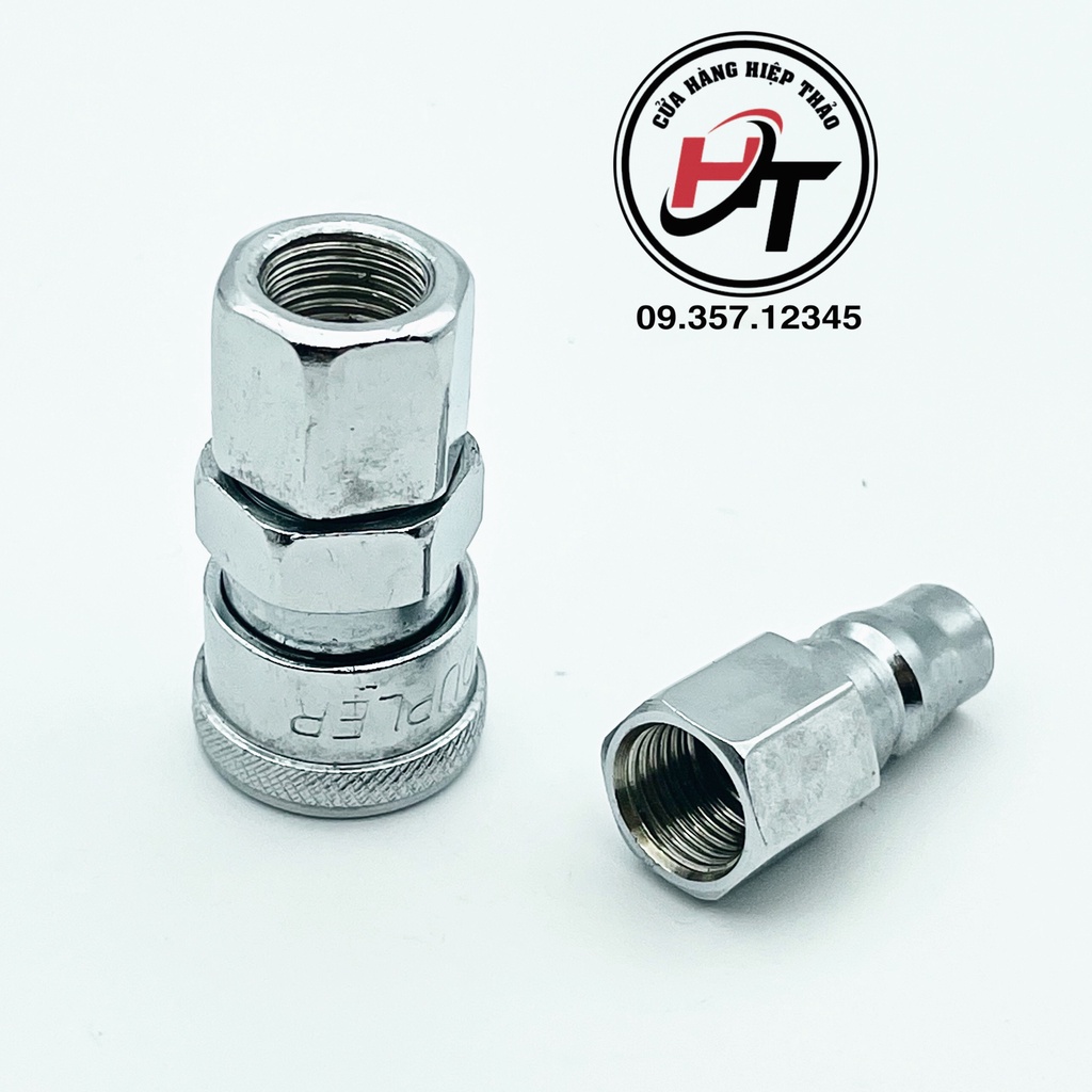 Đầu nối nhanh dây hơi - đầu nối hơi máy nén khí - Bộ đầu nối khí nén BND-RE