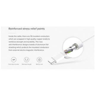 Cáp XIAOMI mi 2 - in - 1 usb cable micro usb to type c 30 cm