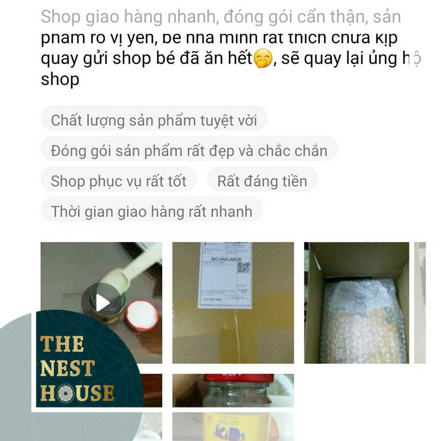 Yến trẻ em - 1 thùng nước yến hũ chưng sẵn bổ sung HMO - trẻ em 1 tuổi dùng được | BigBuy360 - bigbuy360.vn