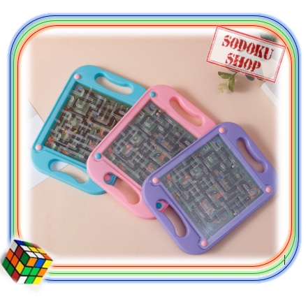 Đồ Chơi Lắc Bi Mê Cung, Luyện Khéo Léo Cho Bé, Bảng Lắc Bi Tìm Đường Vượt Mê Cung 02033