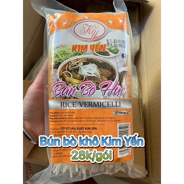 BÚN BÒ KHÔ KIM YẾN