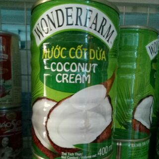 Nước cốt dừa Wonderfarm 400ml