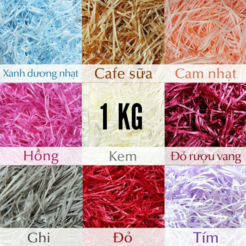 giấy rơm lót hộp quà nhiều màu lót hàng | BigBuy360 - bigbuy360.vn