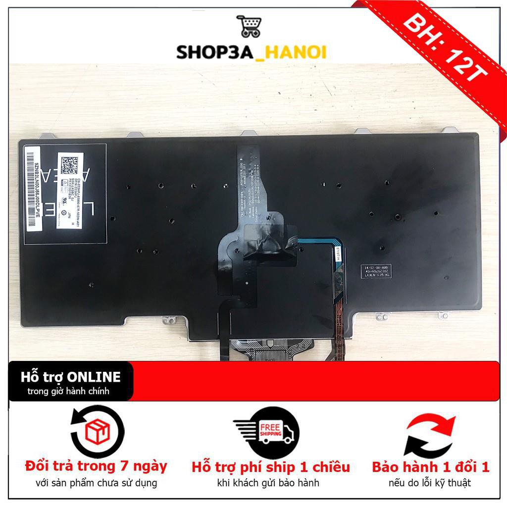 BÀN PHÍM LAPTOP DELL LATITUDE E5450 E5470 E7450 E7470 E7480 CÓ ĐÈN LIKENEW - ZIN THÁO MÁY CHUẨN NHẬT