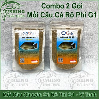 Mồi câu cá rô phi g1 vị tanh gói 250g