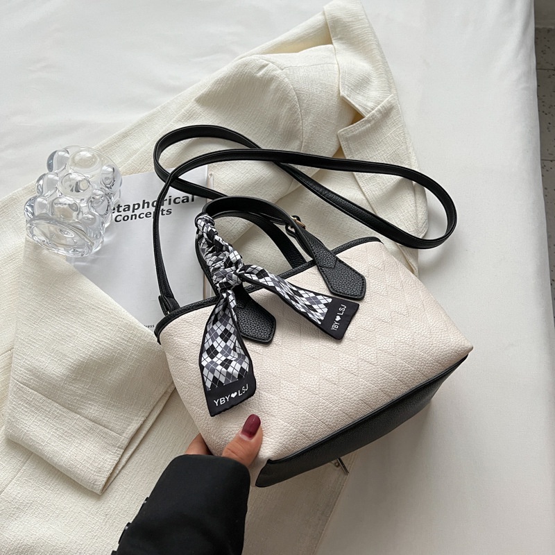 Túi Xách Màu Sắc Đơn Giản Phong Cách Phương Tây Cho Nữ