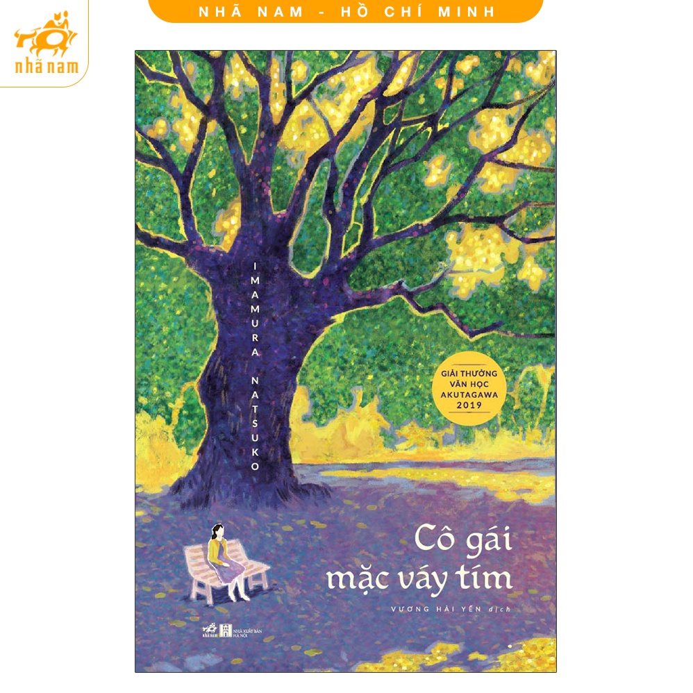 Sách - Cô gái mặc váy tím