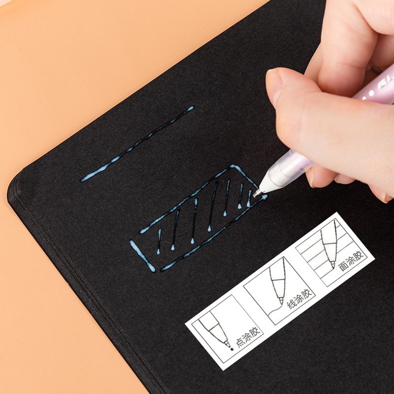 Keo Dán Nhanh Khô Màu Sắc Kẹo Ngọt Sáng Tạo Dùng Cho Học Sinh