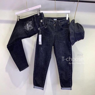 Quần jean dáng boy, quần bò rách,  quần jean nữ quần jean xuất hàn quần bo bó