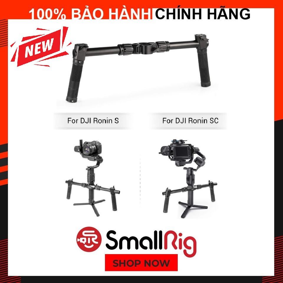 Tay cầm đôi dành cho Gimbal DJI Ronin S/SC - SmallRig BSS2250B (NRY32)