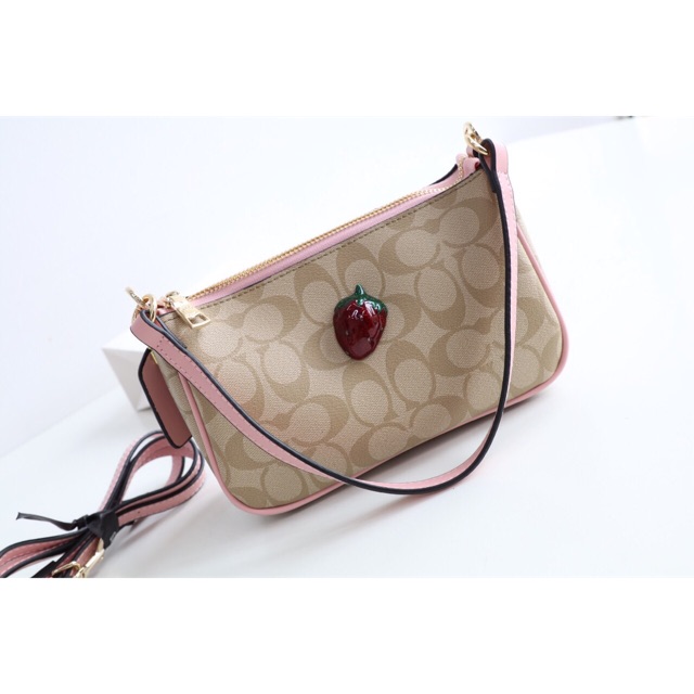 XẢ KHO SALE RẺ VÔ ĐỊCH Túi xách nữ đeo chéo đeo vai eva Sz 19 hoạ tiết hoa quả mùa hè siêu hot hàng fullbox có hộp