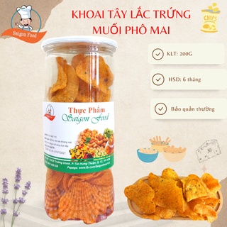 200g khoai tây lắc trứng muối phomai | saigonfood