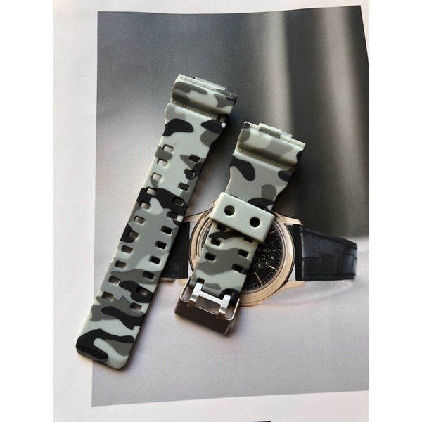 DÂY CAMO ĐỒNG HỒ G-SHOCK GA-100/110/120/200/400, GD-100/110/120, G-8900/GR-8900/GW-8900, GBA, GLS-100/8900