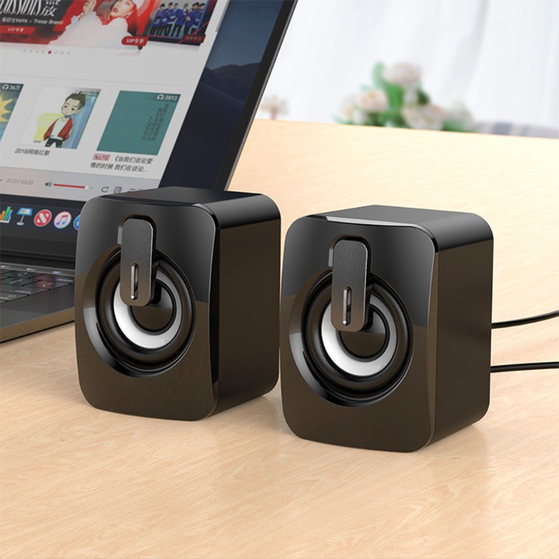 HSV Bluetooth Speaker USB Computer Speakers 3D Stereo Bass Sound Subwoofer Music Player for PC Multimedia Loudspeaker