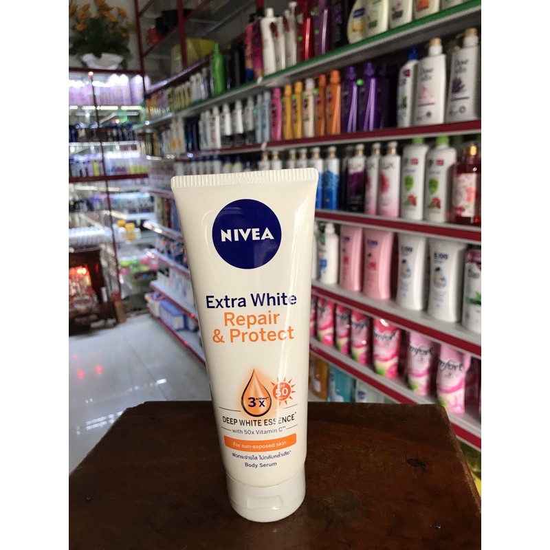 Serum dưỡng da Nivea Extra White Repair and Protect Deep White 180ml