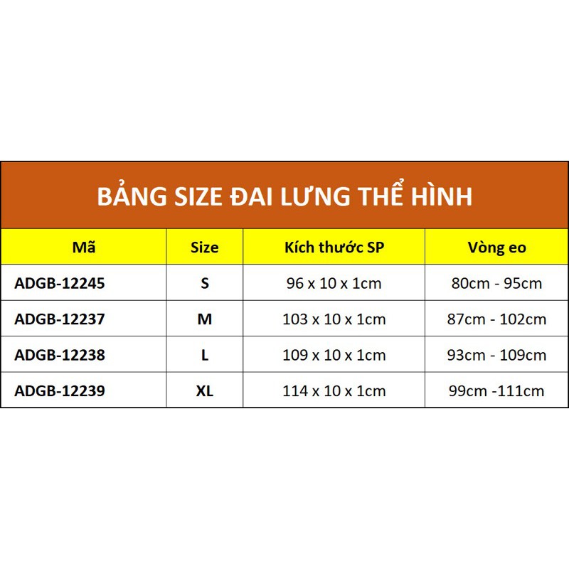 Đai lưng tập gym tập tạ adidas adgb 122 Sportslink