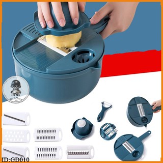Bộ rổ bào rau củ đa năng 9 trong 1