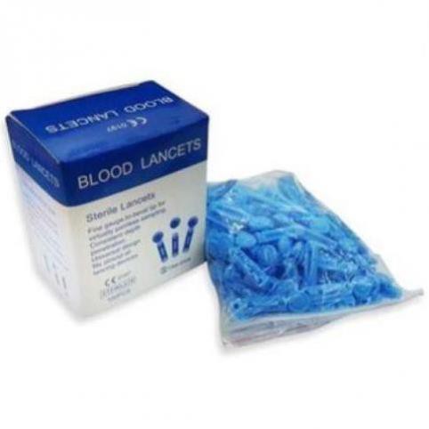 KIM LẤY MÁU ĐƯỜNG HUYẾT LOẠI TRÒN HỘP 100 CÁI
