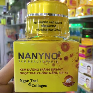 kem trắng da chống nắng 12g nanyno giá bao bì 132k (giá lên)