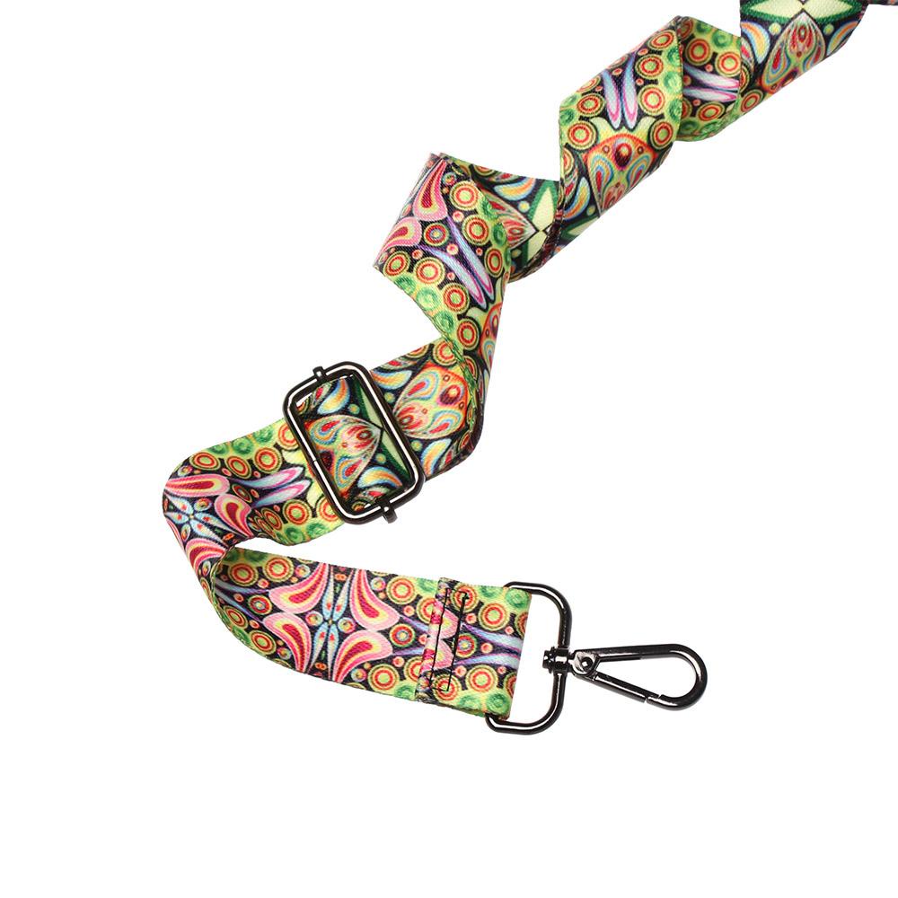 Dây Đeo Túi Xách Họa Tiết Thổ Cẩm Màu Cầu Vồng Dễ Thương