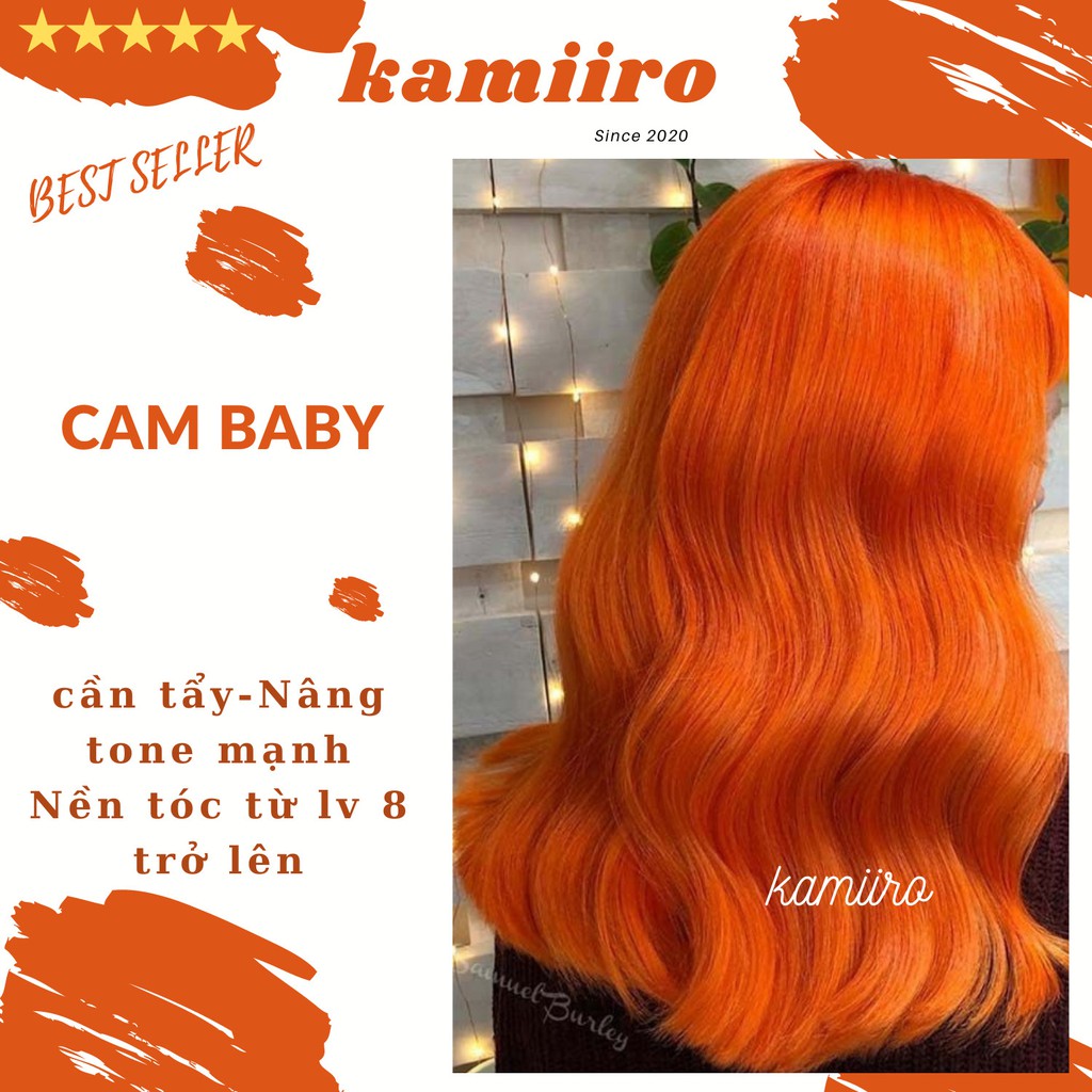 Thuốc nhuộm tóc BABY ORANGE/ CAM BÚP BÊ