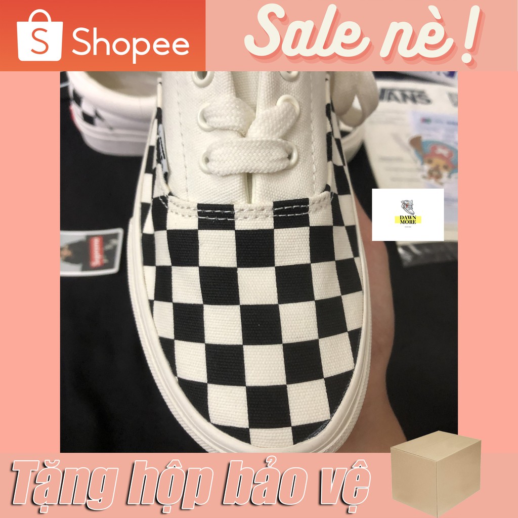 |DawnSneaker| Giày Vans Vault Caro Dây Hàng Đẹp ( ẢNH THẬT DO SHOP TỰ CHỤP )