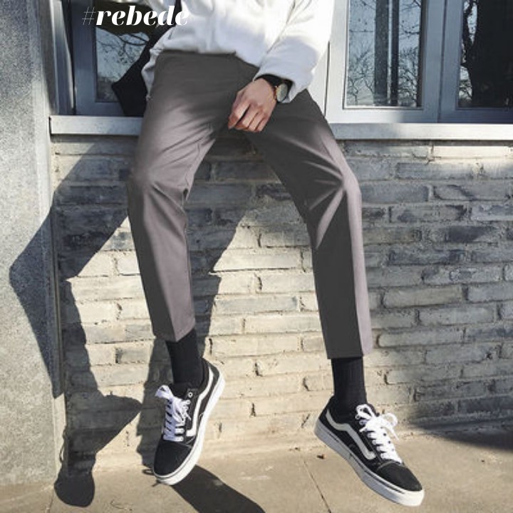 Quần ống rộng nam, vải Tuyết Mưa Vintage cao cấp, phù hợp học sinh sinh viên, người đi làm | BigBuy360 - bigbuy360.vn