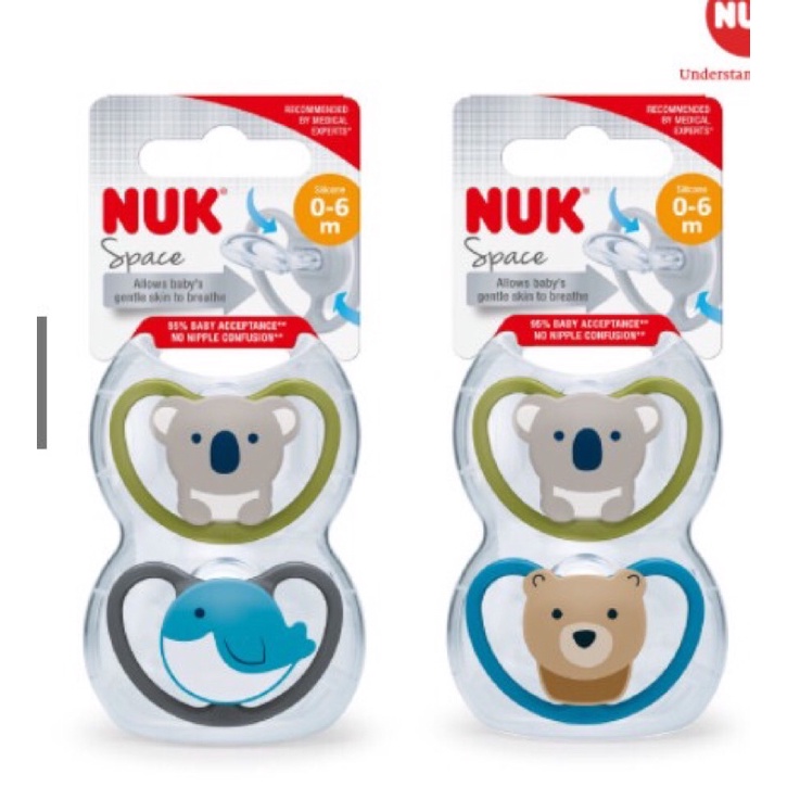 NUK - Sét 2 ti giả NUK546473