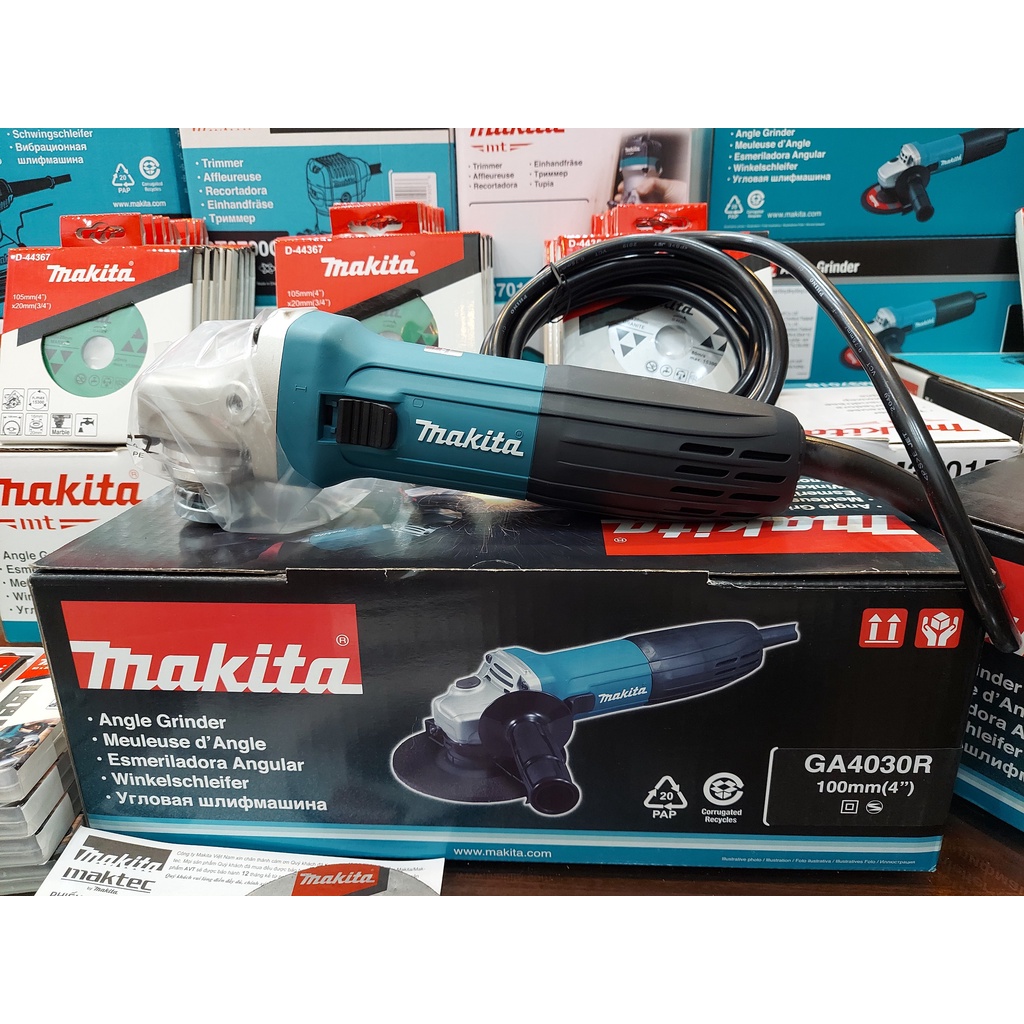 Máy mài góc cầm tay Makita GA4030R - Angle grinder , Máy mài/cắt/chà nhám