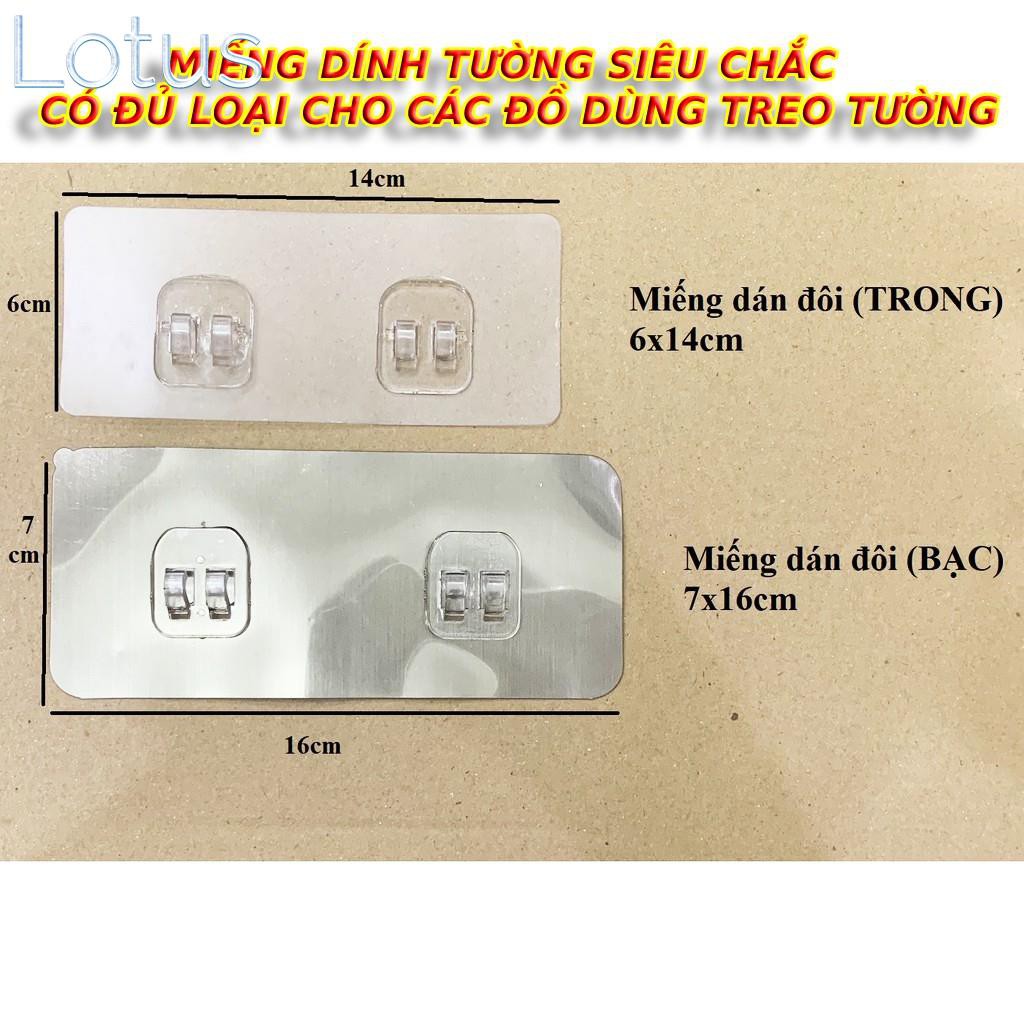 Miếng dính tường đa năng cho nhiều loại kệ, vít dán siêu chắc