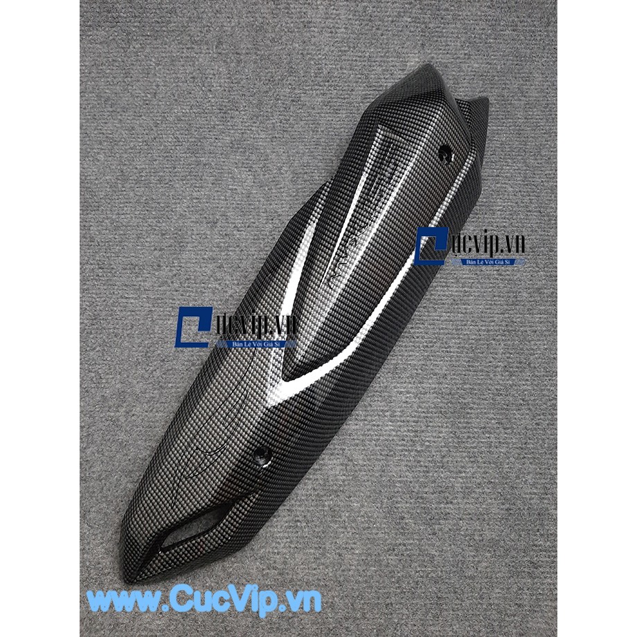 Ốp Pô Carbon Cho Xe Yamaha NVX Cao Cấp (1608)