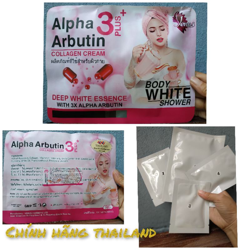 Ủ Tắm Trắng Body White Collagen Alpha Arbutin