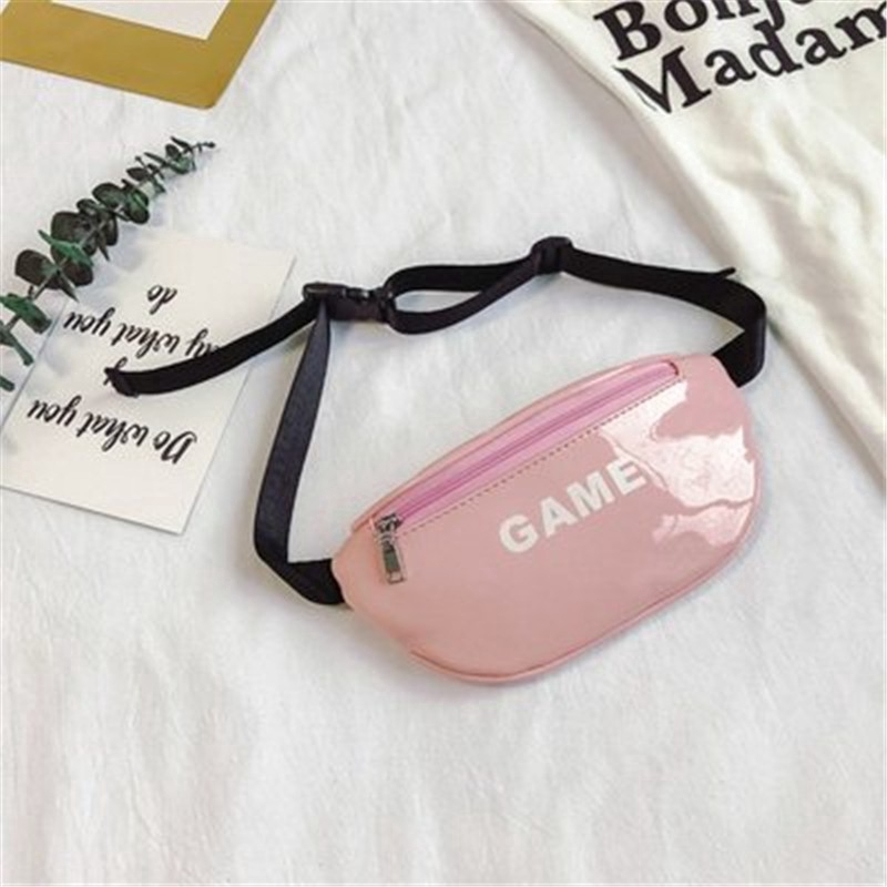Unisex Children Kid Cross Body Waist Messenger Bag Fashion Korea Style Bags