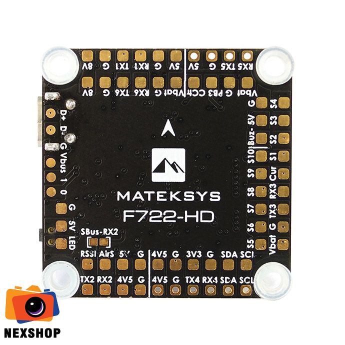 Mạch điều khiển bay Flight Controller F722-HD thương hiệu Mateksys