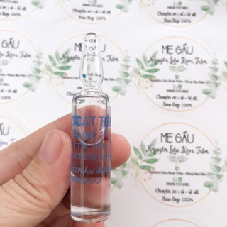 Ống Nước trắng pha kem 5ml