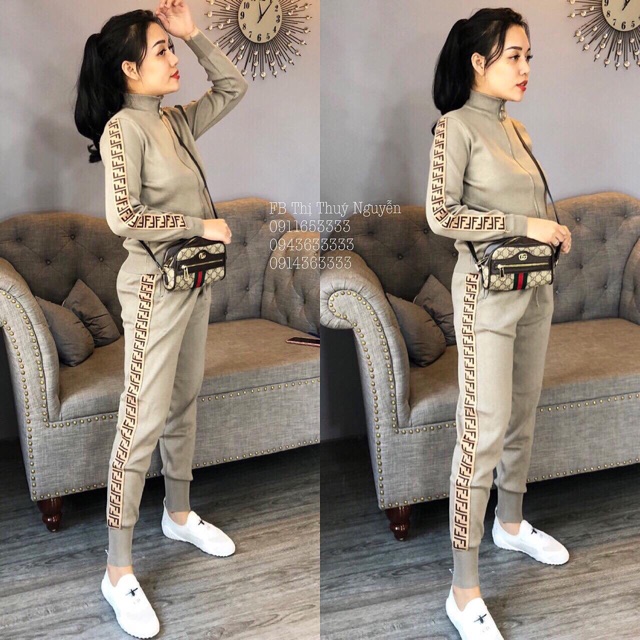 Bộ len fendi