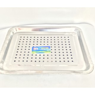 khay trà inox 2 lớp