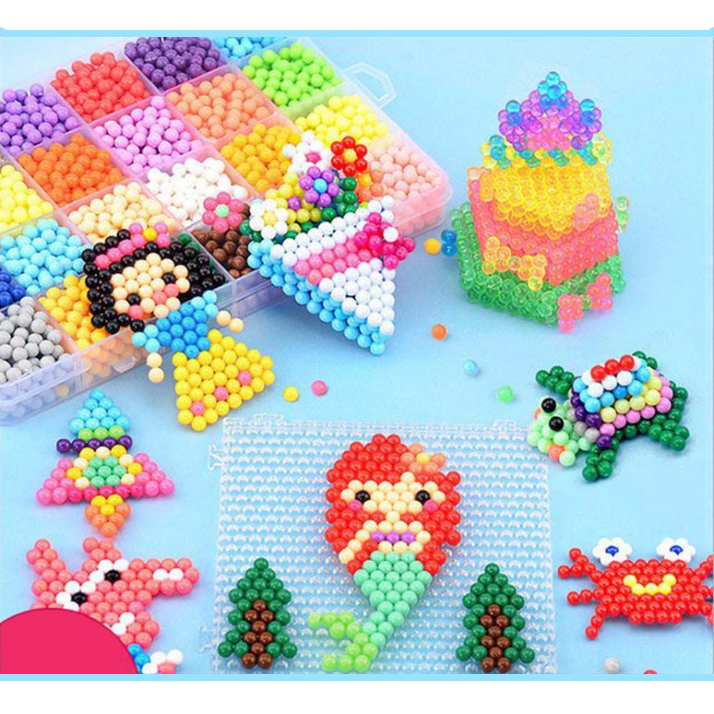 Bộ hạt nước xếp hình sáng tạo kích thích trí tưởng tượng cho bé